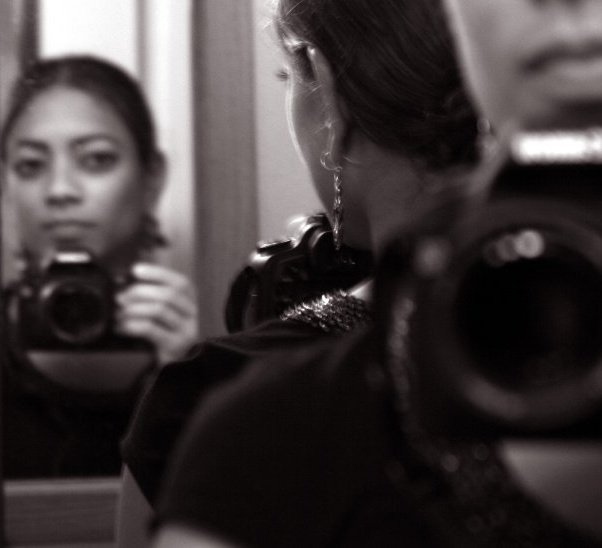 © 2007 Nicole Canegata - My First Canon SLR Camera (Self Portrait)